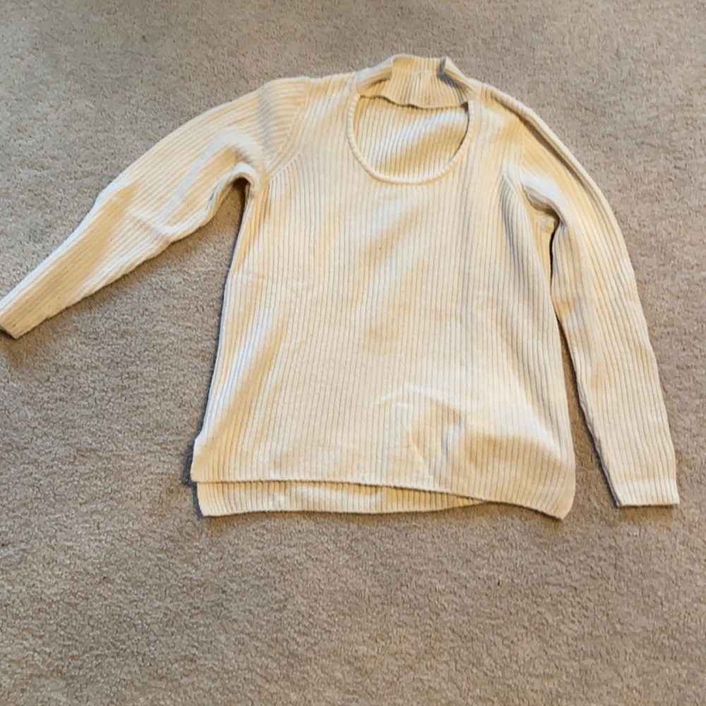 Cream sweater